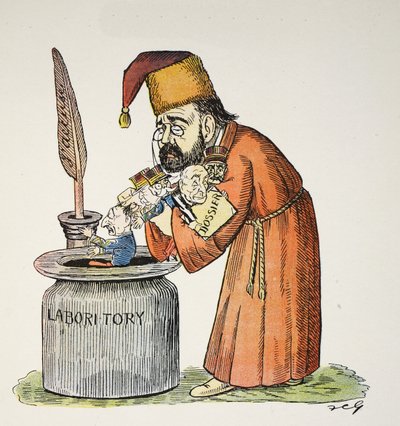 Minden Z- és kész, illusztráció a The Struwwelpeter Alphabetből, Harold Begbie (1871–1929) verse alkotó: Francis Carruthers Gould